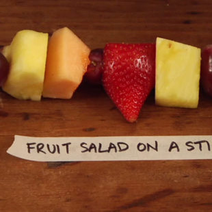 Fruit Salad on a Stick