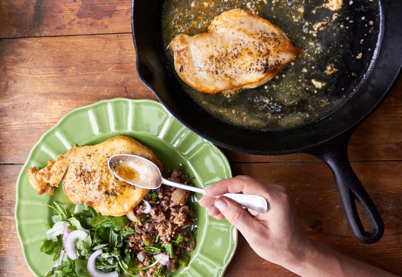 Cast Iron Chicken Breast - The Seasoned Mom