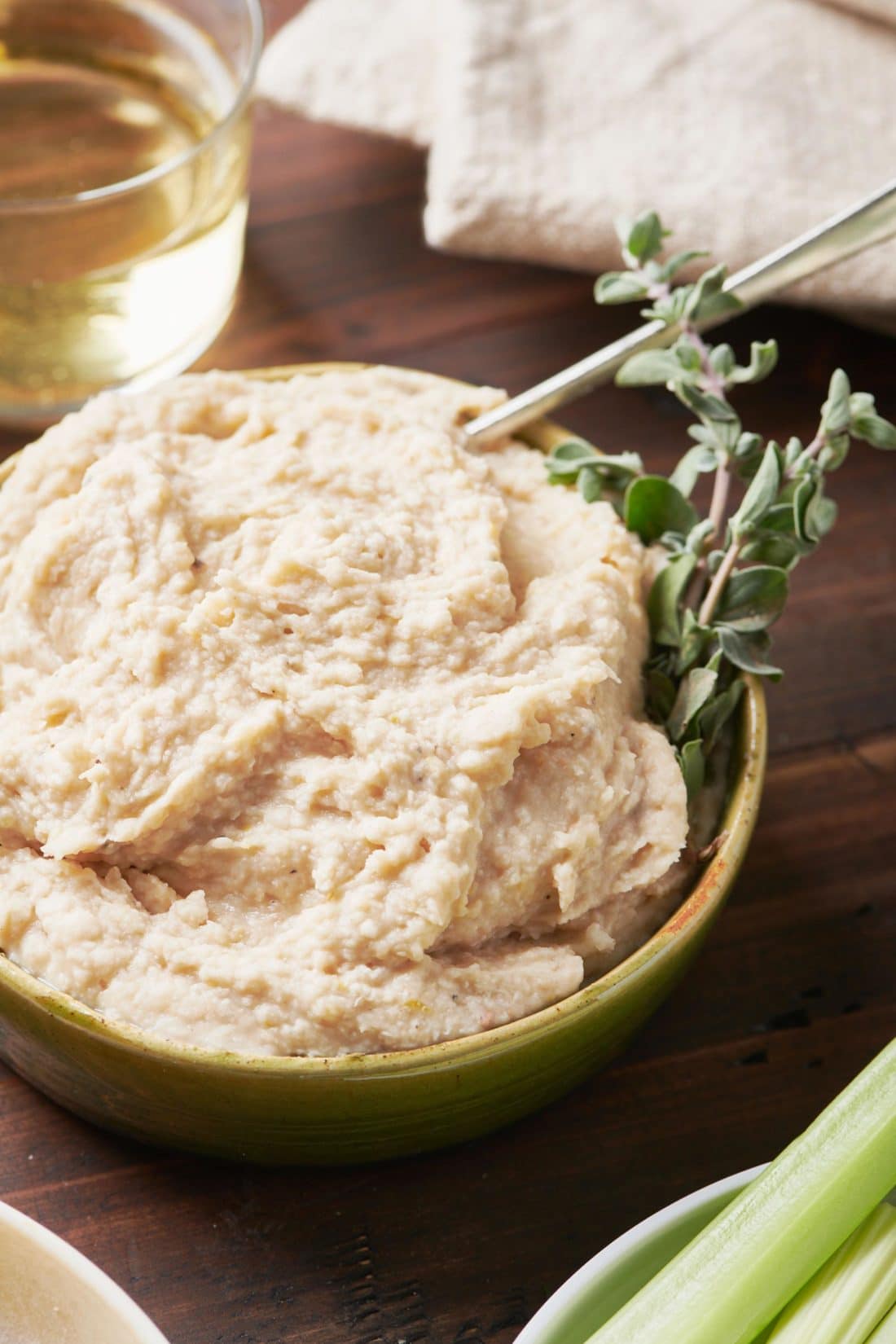 Cannellini Bean Dip with Lemon and Parmesan