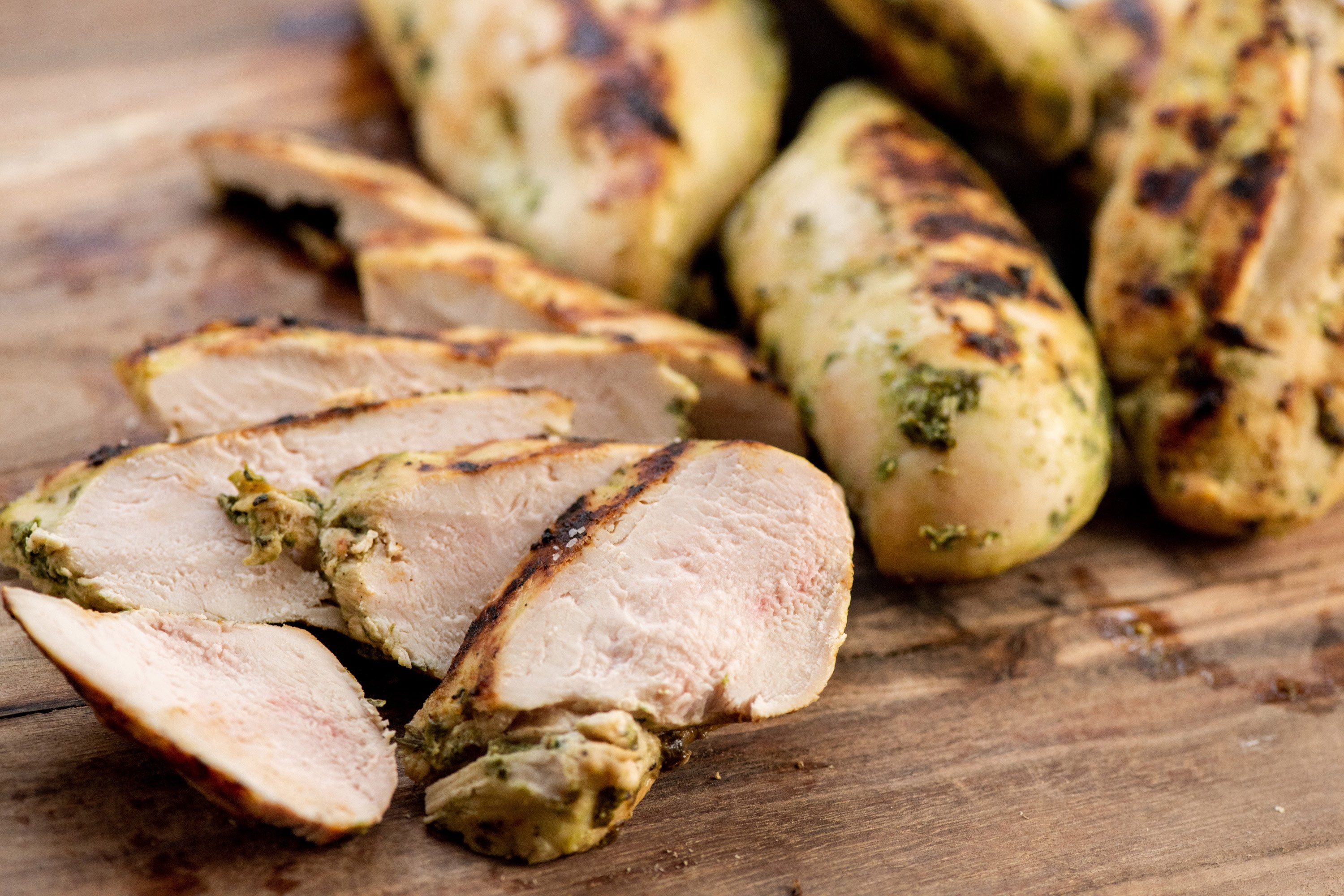 Grilled Chicken Breasts with Fresh Herb Marinade — The Mom 100