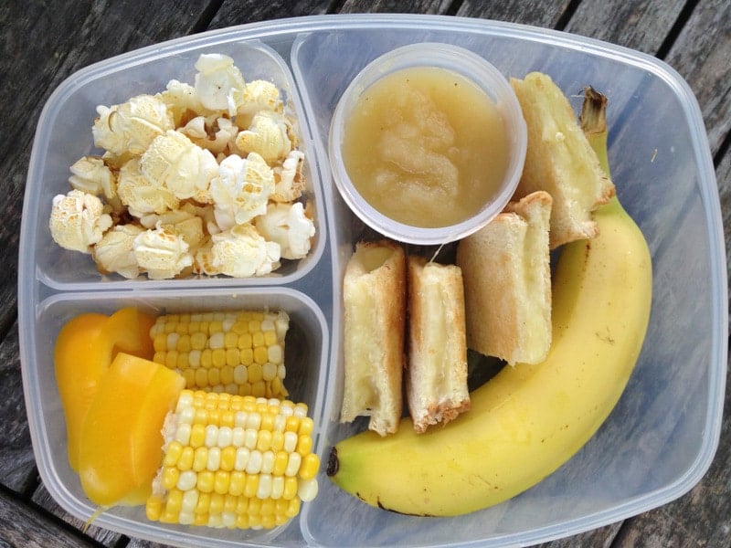 Yellow School Lunch