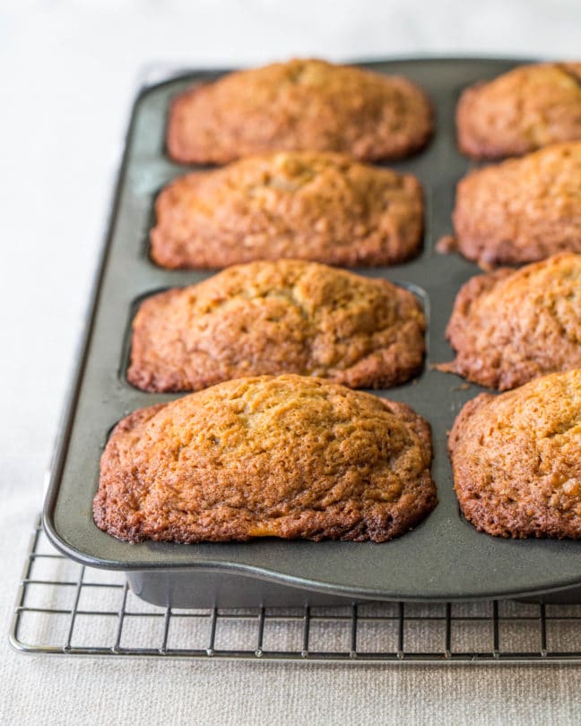 Mini Banana Bread Loaves