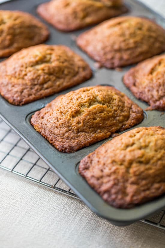 Mini Banana Bread Loaves