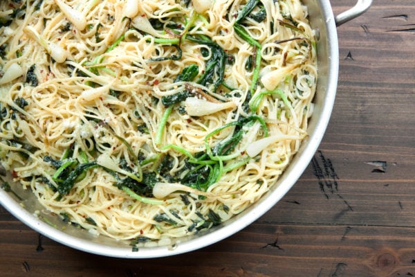 Simple Ramp Pasta / Photo by Kerri Brewer / Katie Workman / themom100.com