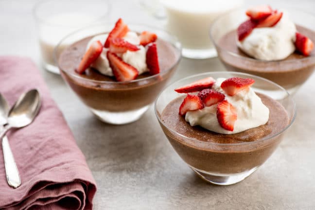 Easy Chocolate Mousse / Photo by Cheyenne Cohen / Katie Workman / themom100.com