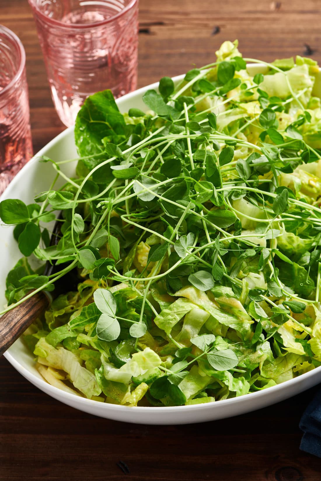 Crunchy Mixed Green Salad