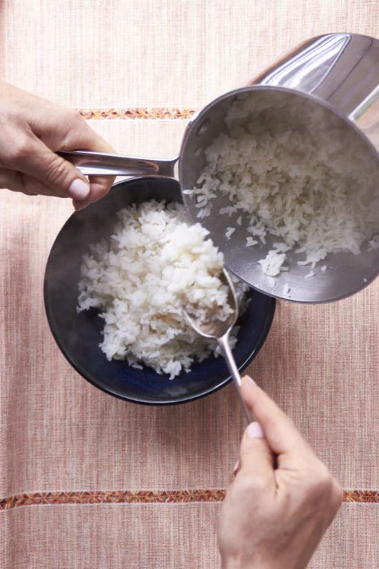 How to Cook Perfect Rice on the Stove / Mia / Katie Workman / themom100.com