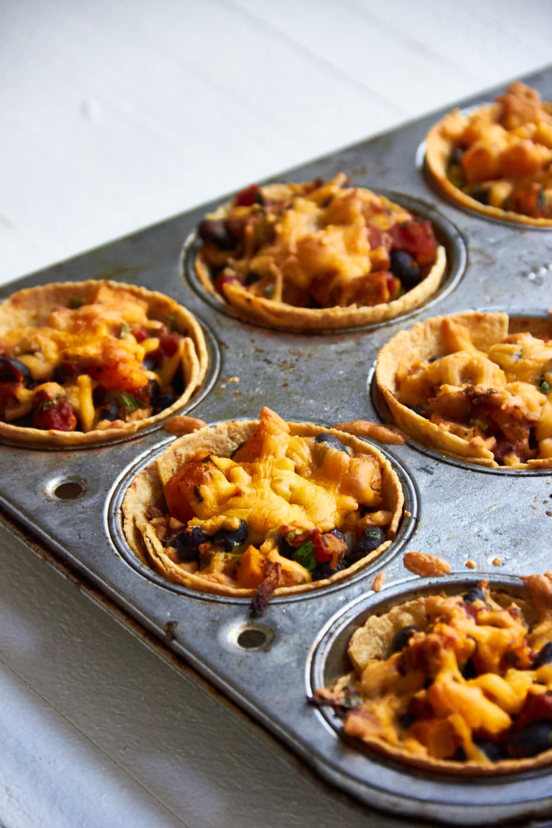 Chicken Enchilada Cups / Mia / Katie Workman / themom100.com