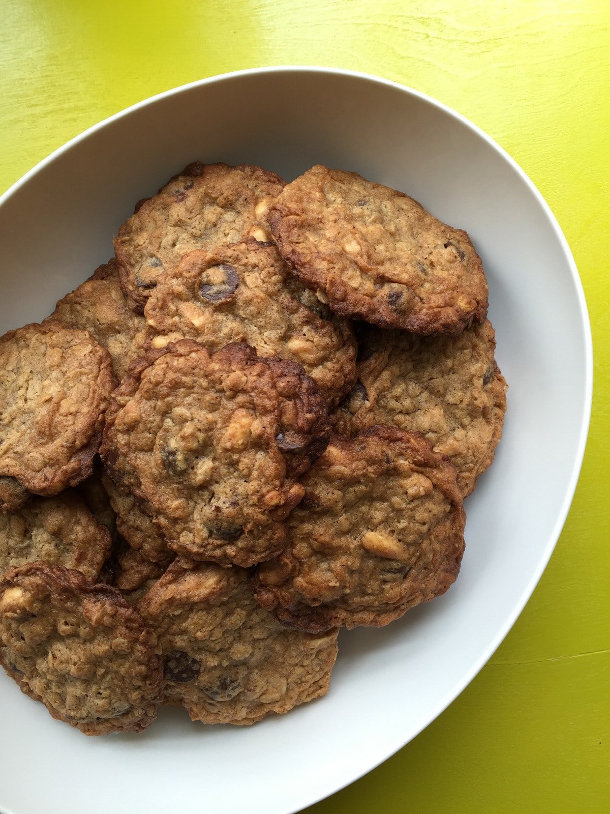 Peanut Butter Chocolate Chip Oatmeal Cookies