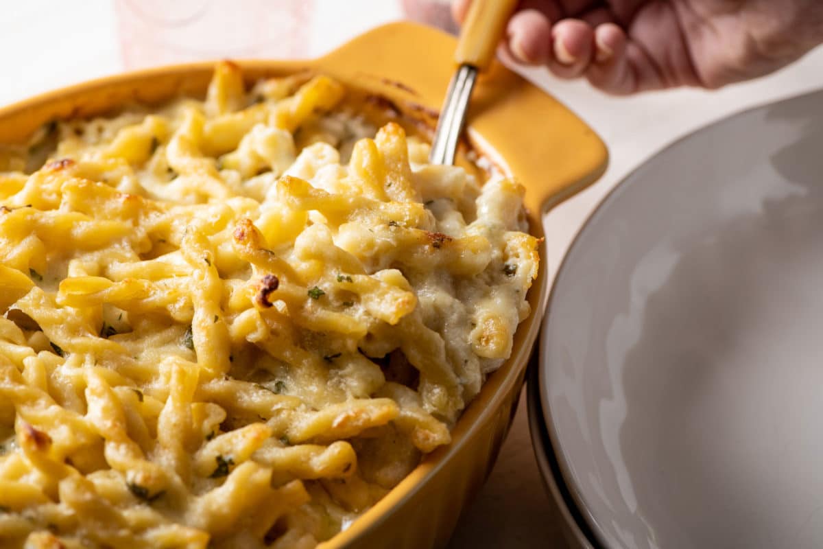 Creamy Four-Cheese Pasta