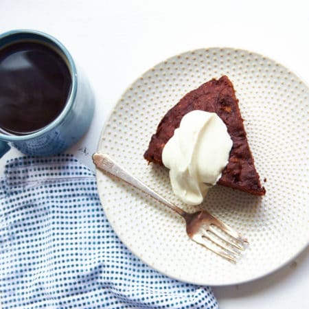 Chocolate Banana Cake / Mia / Katie Workman / themom100.com