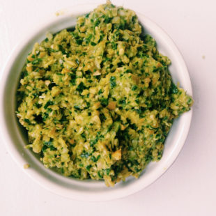 Green Olive and Ramp Tapenade / Katie Workman themom100.com
