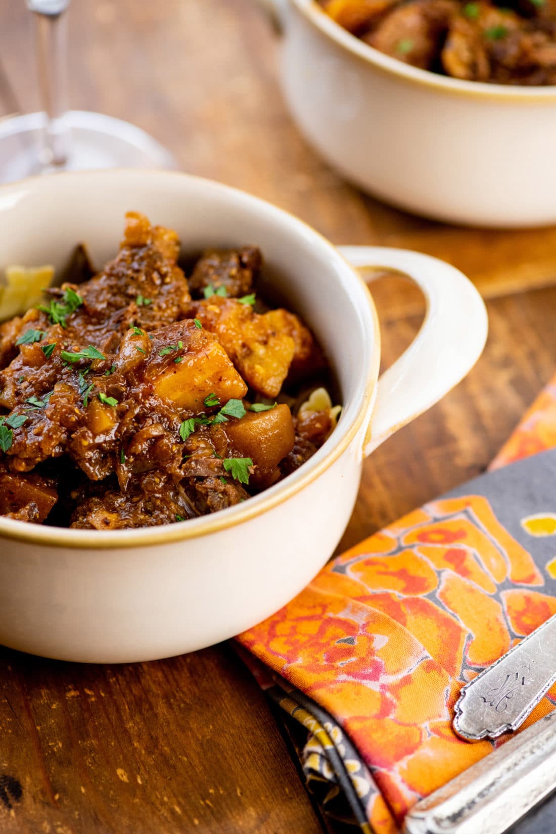 Slow Cooker Barbecue Beer Beef Stew / Photo by Cheyenne Cohen / Katie Workman / themom100.com