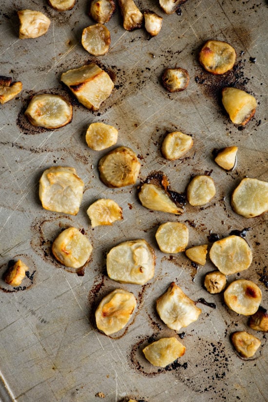 Roasted Jerusalem Artichokes