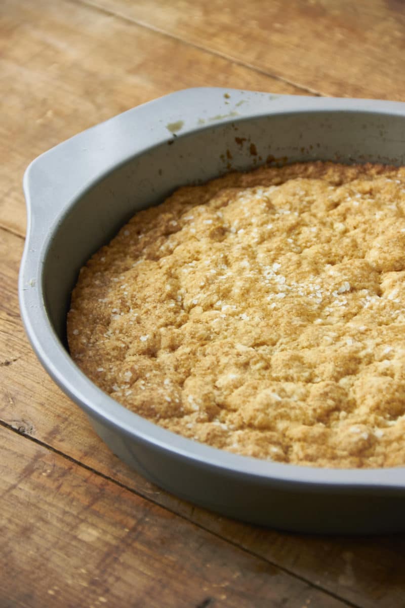 Big Biscuit in a pan.