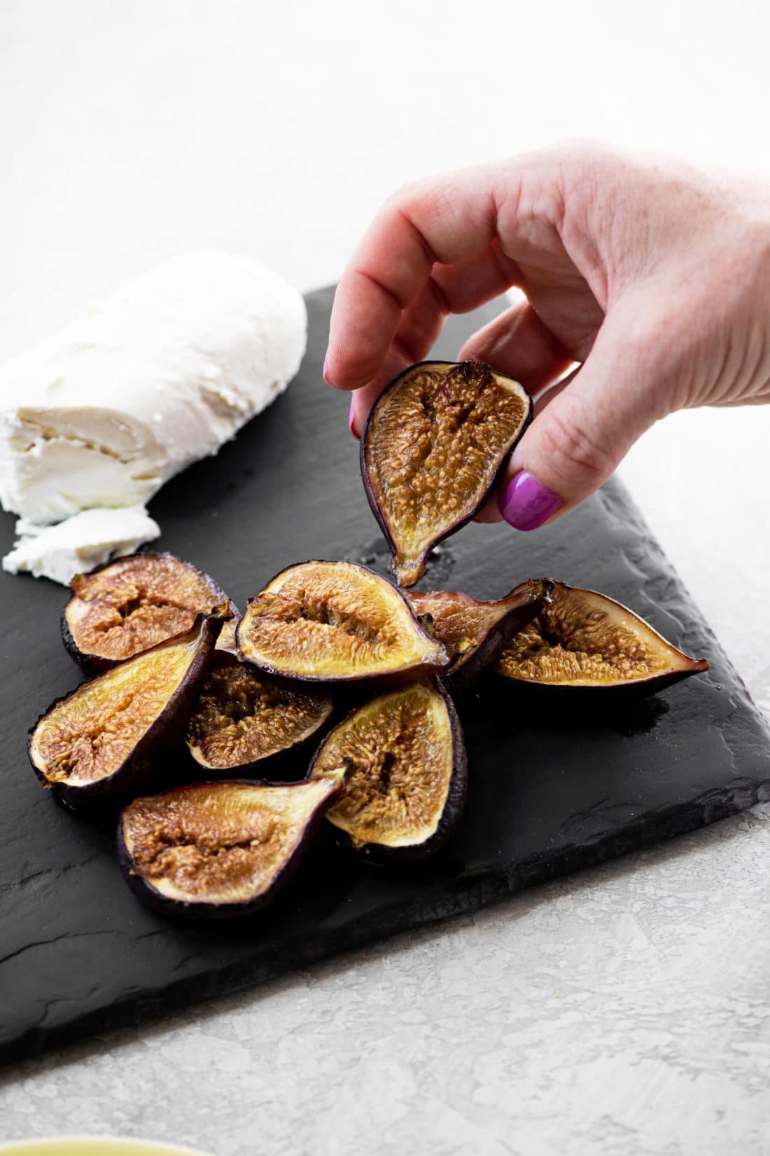 Baked Figs with Honey / Katie Workman / themom100.com / Photo by Cheyenne Cohen 
