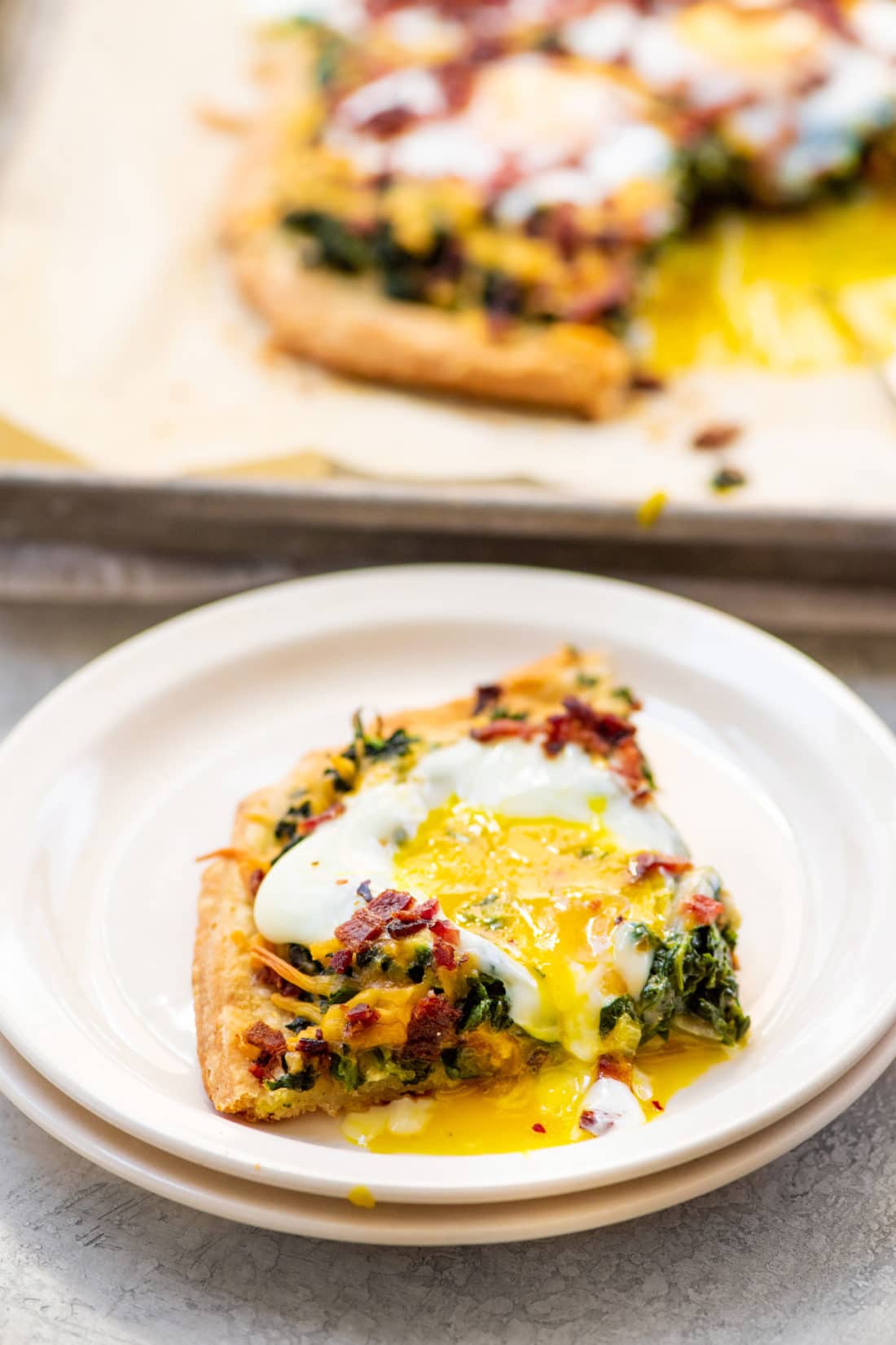Puff Pastry Breakfast Tarts with Spinach, Egg and Cheese / Photo by Cheyenne Cohen / Katie Workman / themom100.com