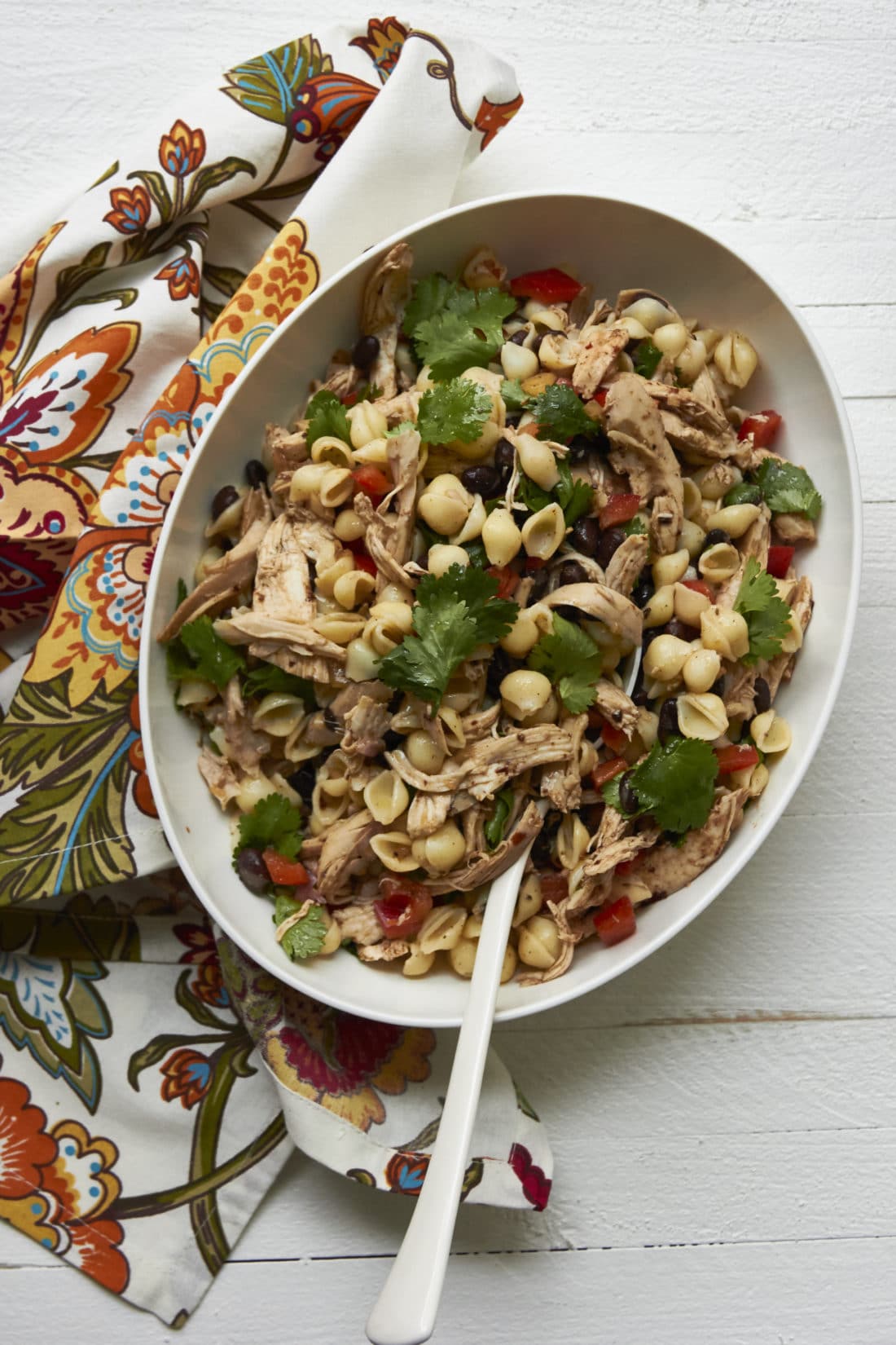 Pasta Salad with Chicken and Chipotle Dressing Recipe — The Mom 100