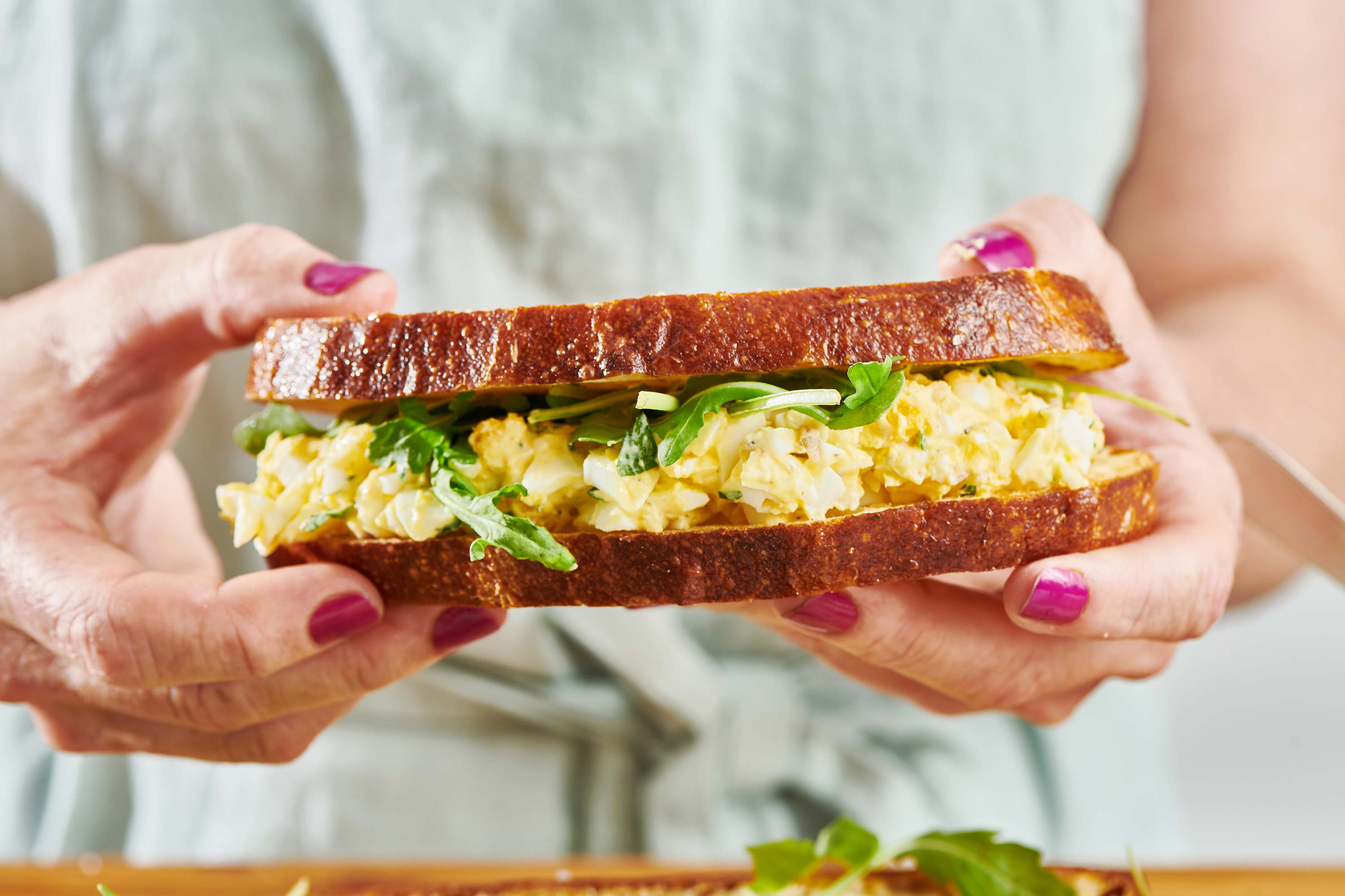 The Best Egg Salad Sandwich