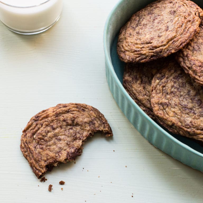 Fractaled Chocolate Chunk Cookies / Sarah Crowder / Katie Workman / themom100.com