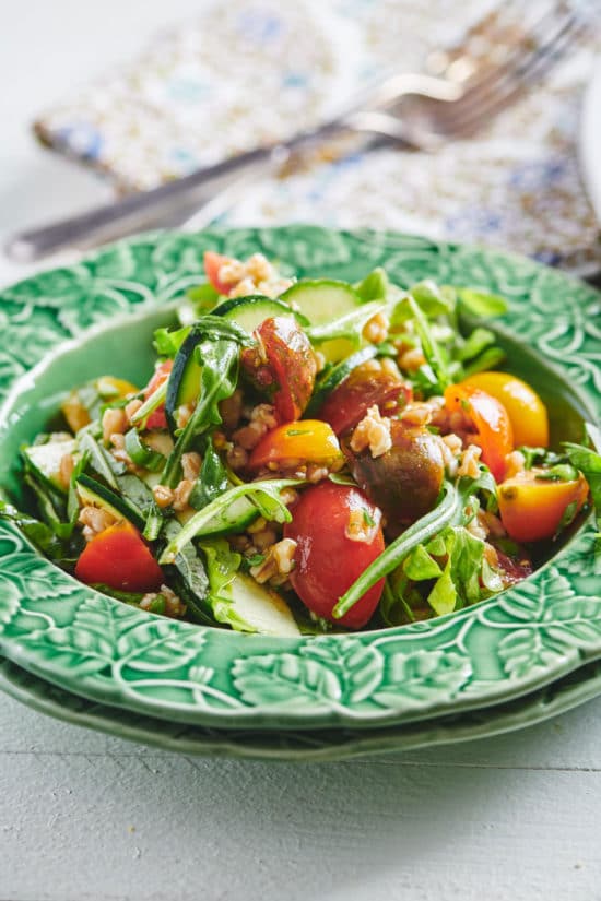Summer Whole Grain and Vegetable Salad