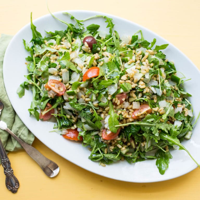 Kamut Tabbouleh Salad / Sarah Crowder / Katie Workman / themom100.com