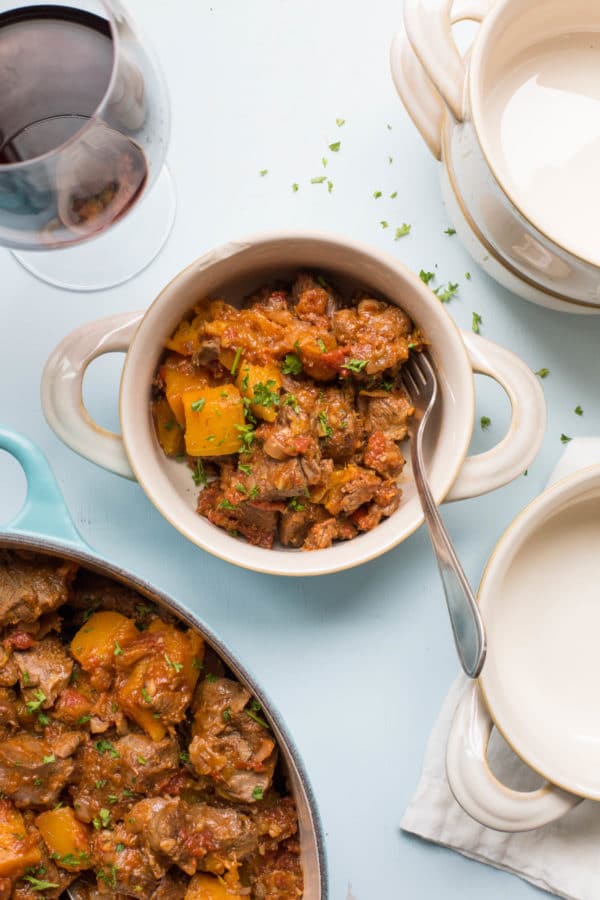 Moroccan Lamb and Butternut Squash Stew / Sarah Crowder / Katie Workman / themom100.com
