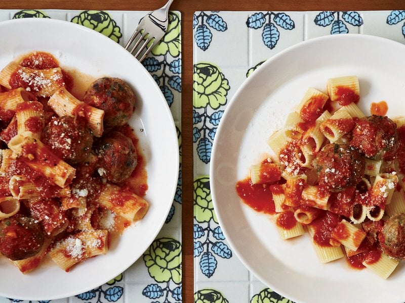 Turkey Meatballs Two Ways / Lucy Schaeffer / Food & Wine