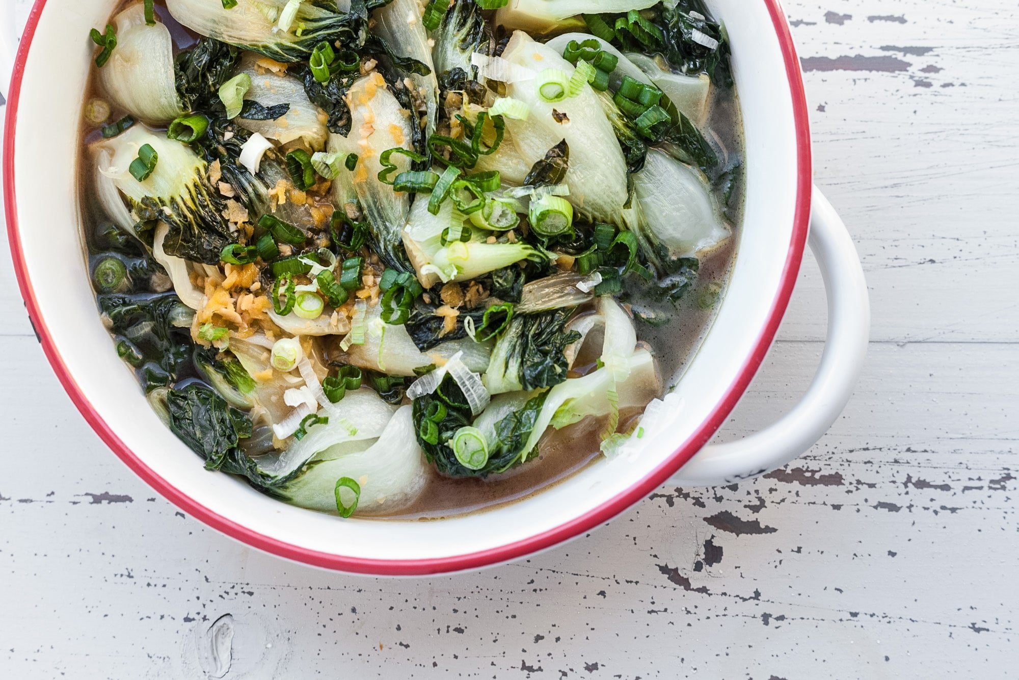 Braised Asian Baby Bok Choy 