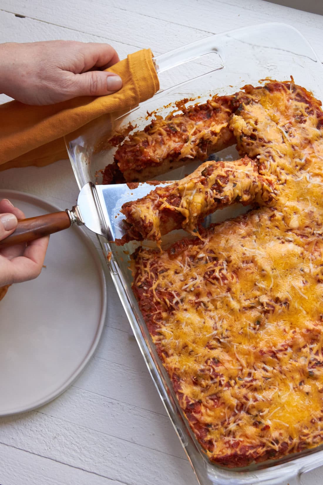 Spicy Chicken and Black Bean Enchiladas / Mia / Katie Workman / themom100.com