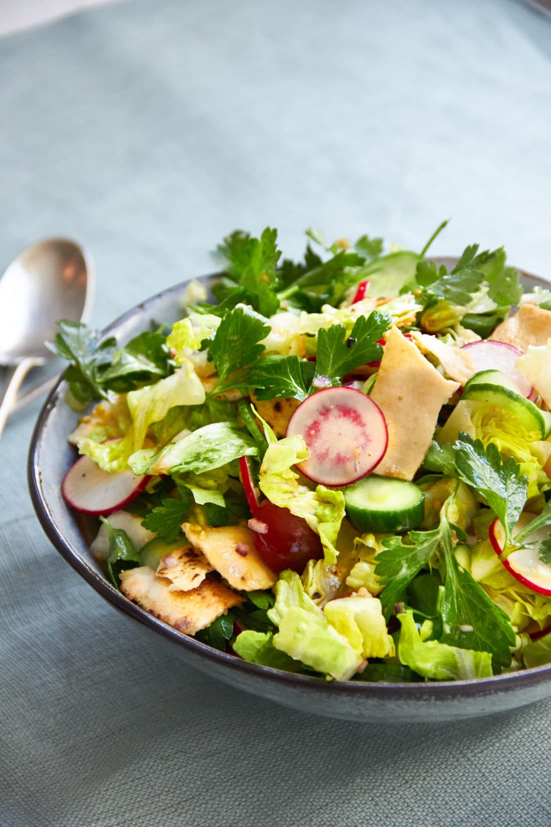 Fattoush / Mia / Katie Workman / themom100.com