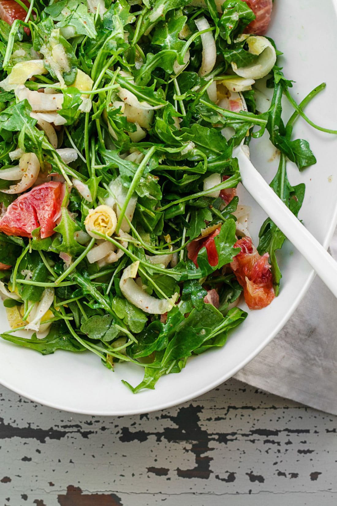 Endive Arugula and Orange Salad