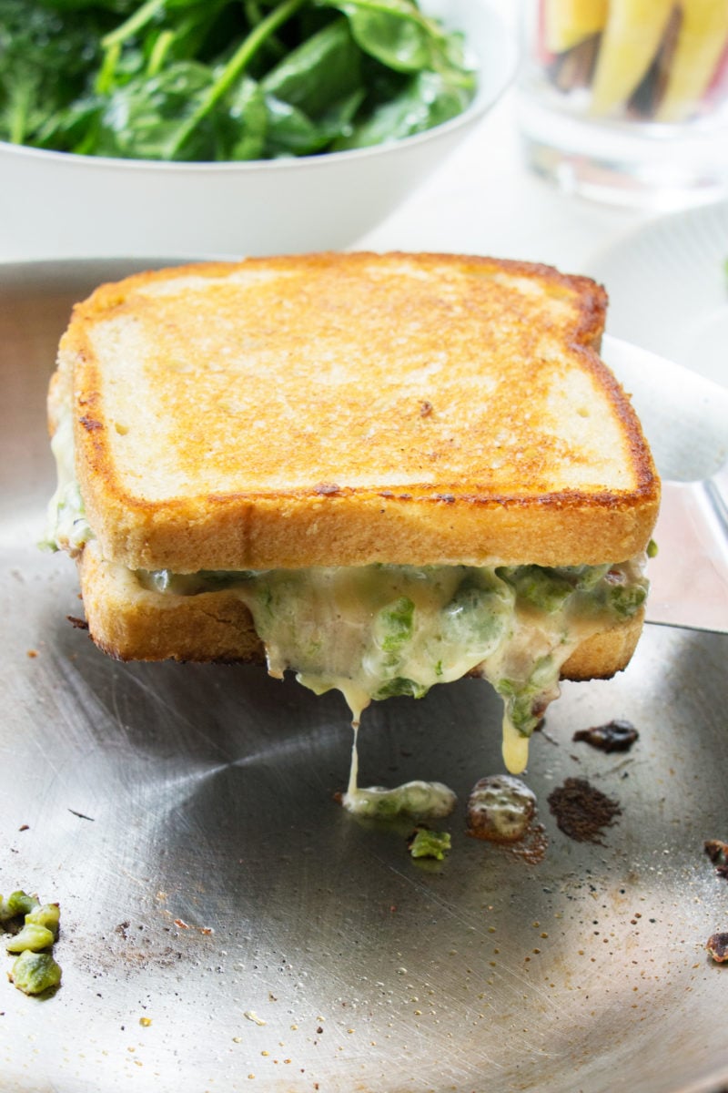 Jalapeno Popper Grilled Cheese / Mandy Maxwell / Katie Workman / themom100.com