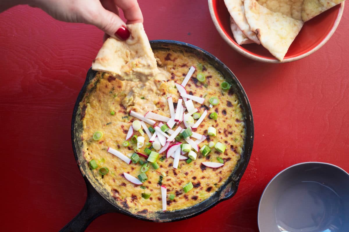 The Best Queso Dip / Katie Workman / themom100.com / Photo by Luci Beni