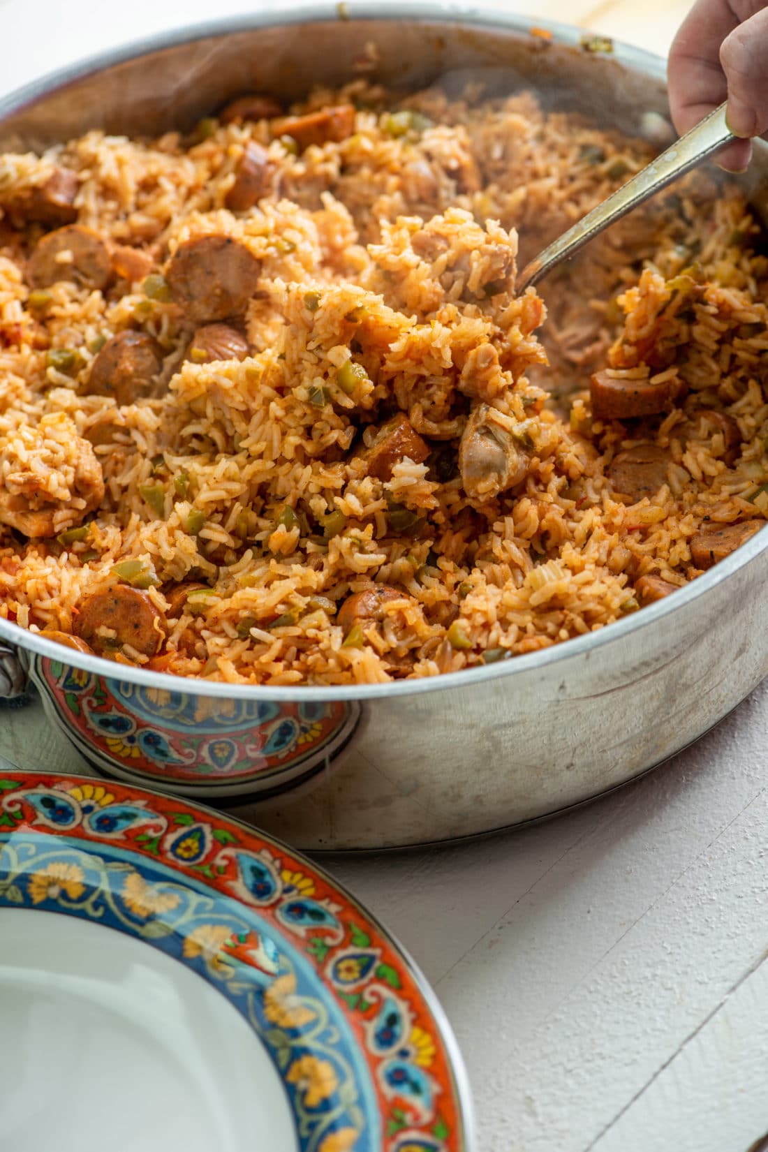 Easy Jambalaya Recipe / Katie Workman / themom100.com / Photo by Cheyenne Cohen 