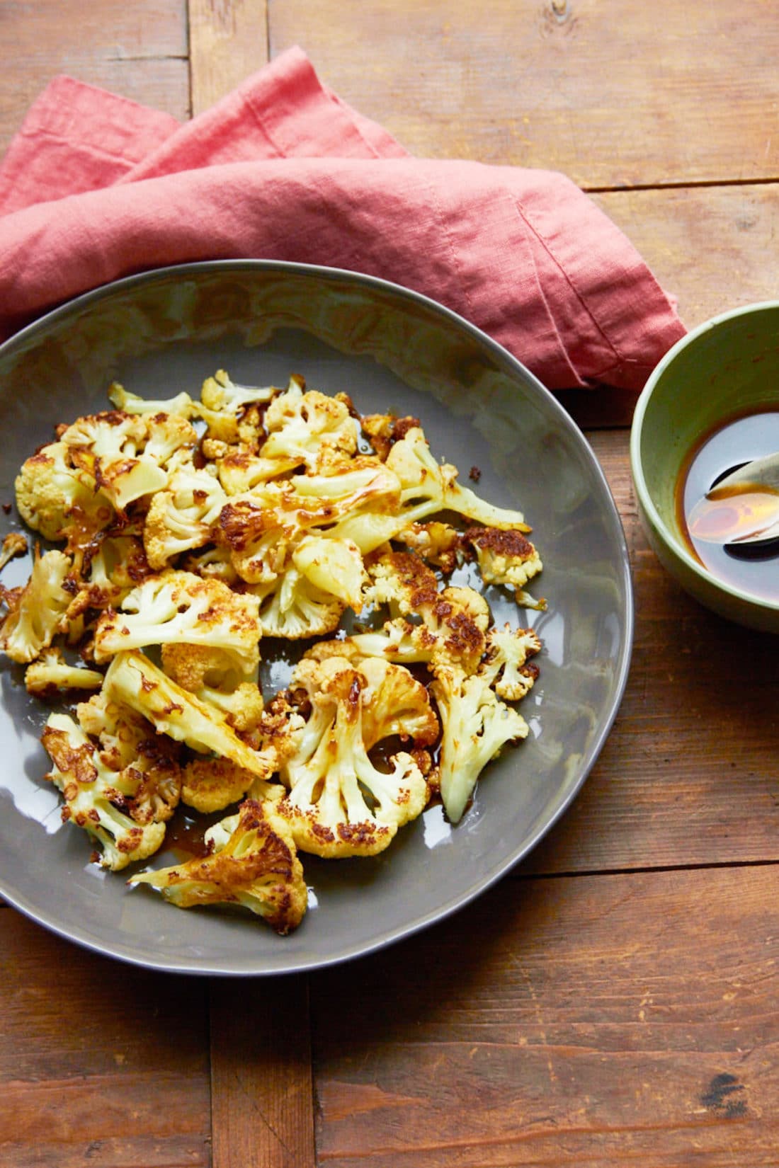 Cauliflower with Sesame Drizzle