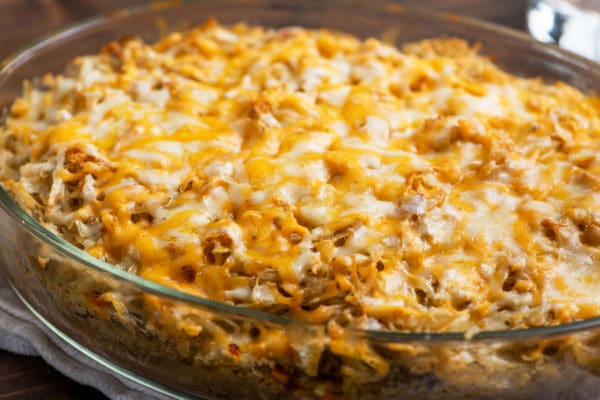 Cheesy Beef and Hash Brown Casserole