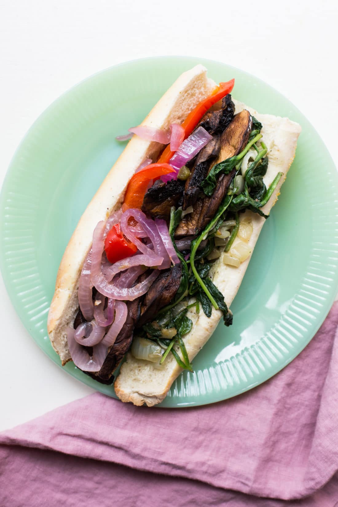 Hearty Vegetable Sandwich / Sarah Crowder / Katie Workman / themom100.com