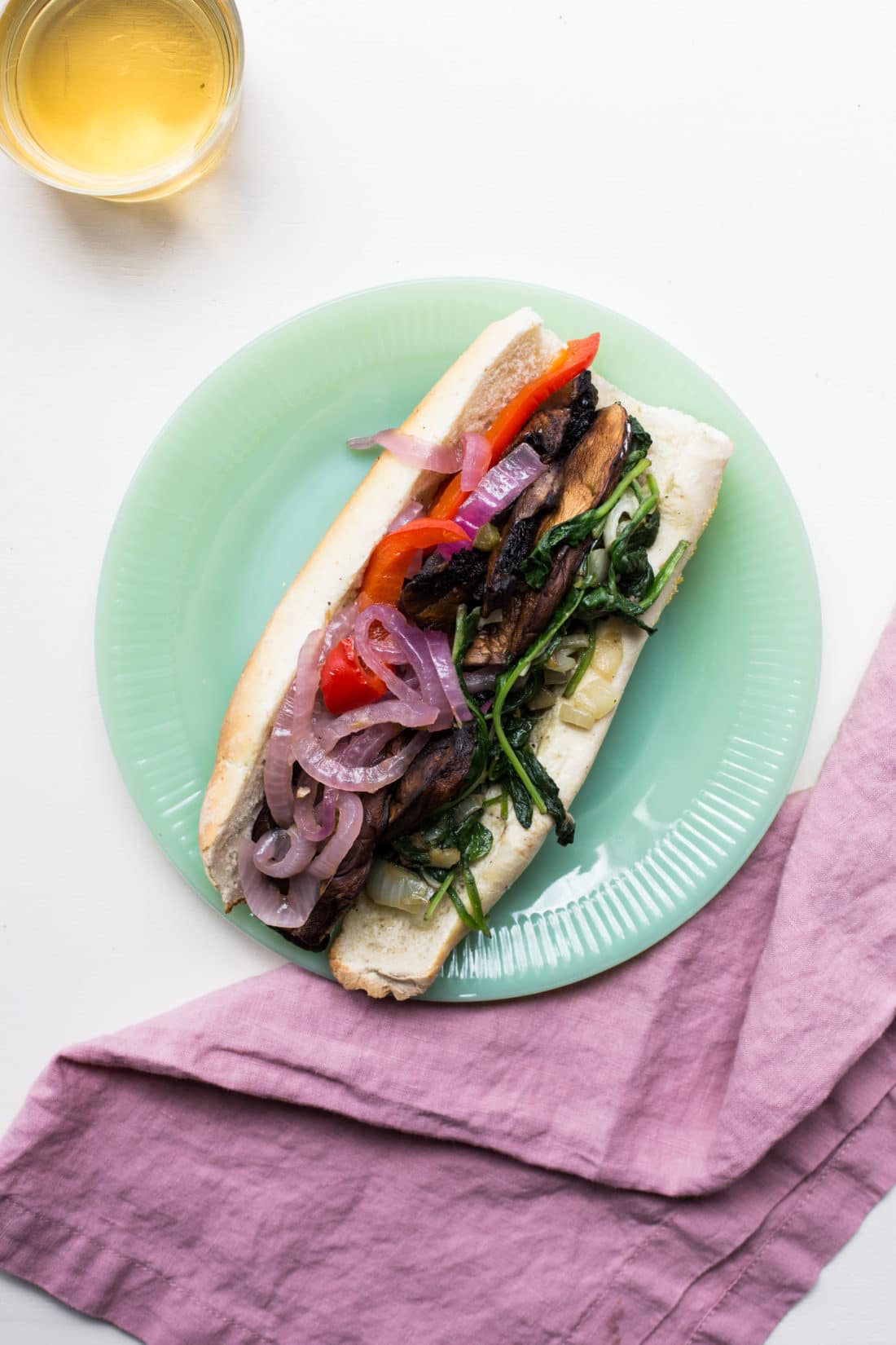 Monster Vegetable Sub Sandwich / Sarah Crowder / Katie Workman / themom100.com