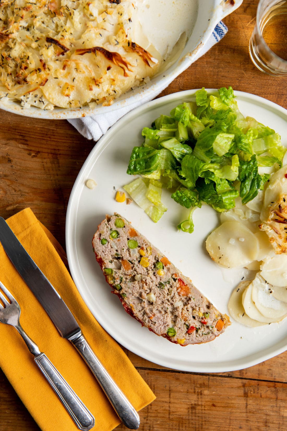 Vegetable Studded Turkey Meatloaf Recipe — The Mom 100