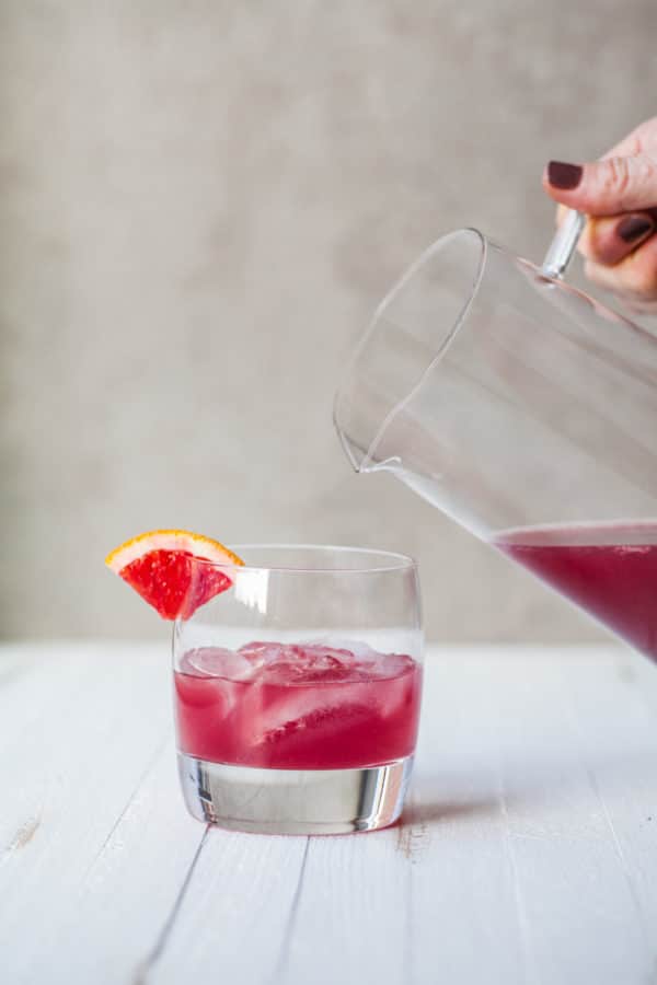 Red Holiday Cocktail / Carrie Crow / Katie Workman / themom100.com