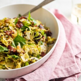 Crispy Brussels Sprouts Salad