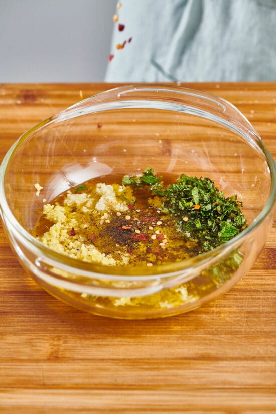 Ginger, Mint, and Lime Marinade