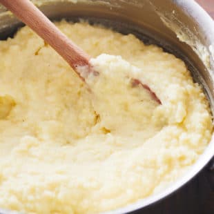 Mashed Potatoes with Parmesan Cheese