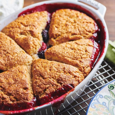 Old Fashioned Berry Cobbler