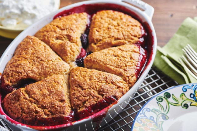 Old Fashioned Berry Cobbler