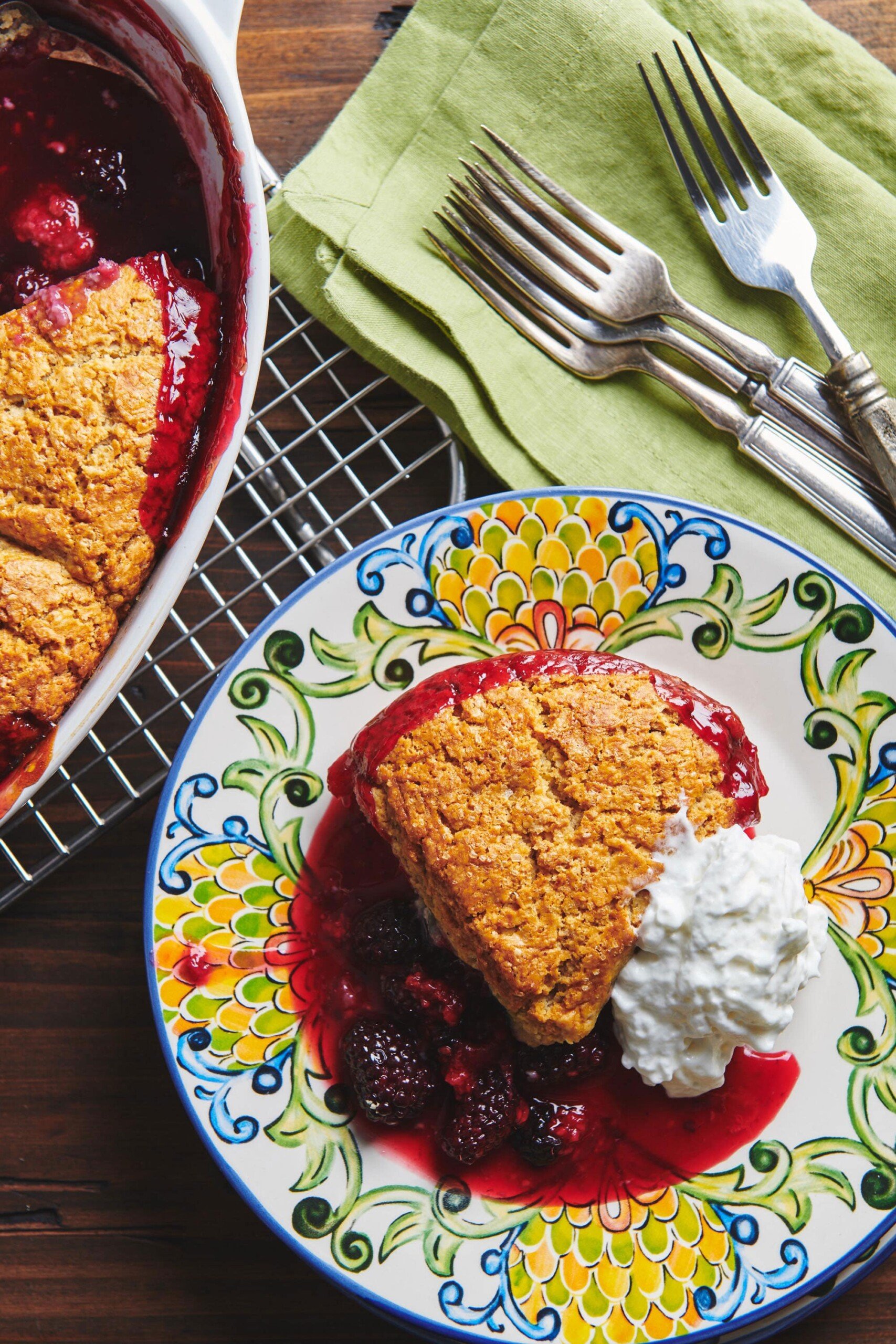 Old Fashioned Berry Cobbler