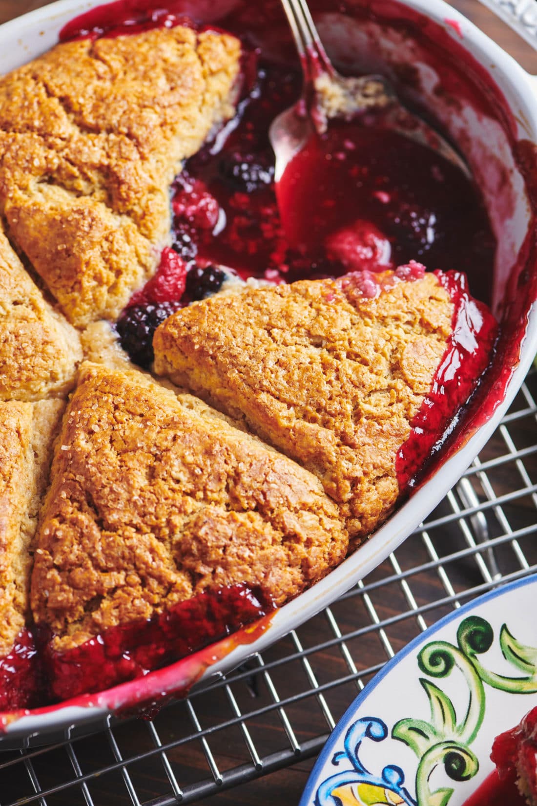 Old Fashioned Berry Cobbler