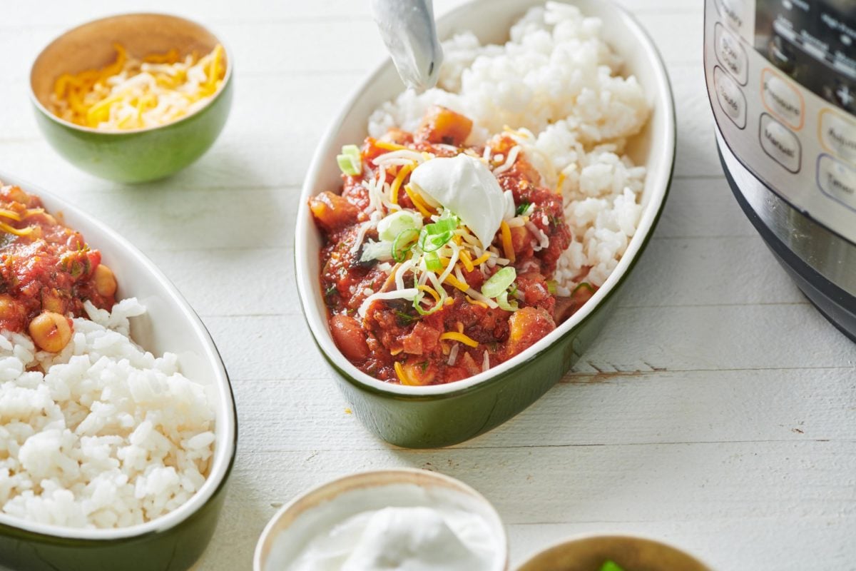 Instant Pot Vegetable Chili