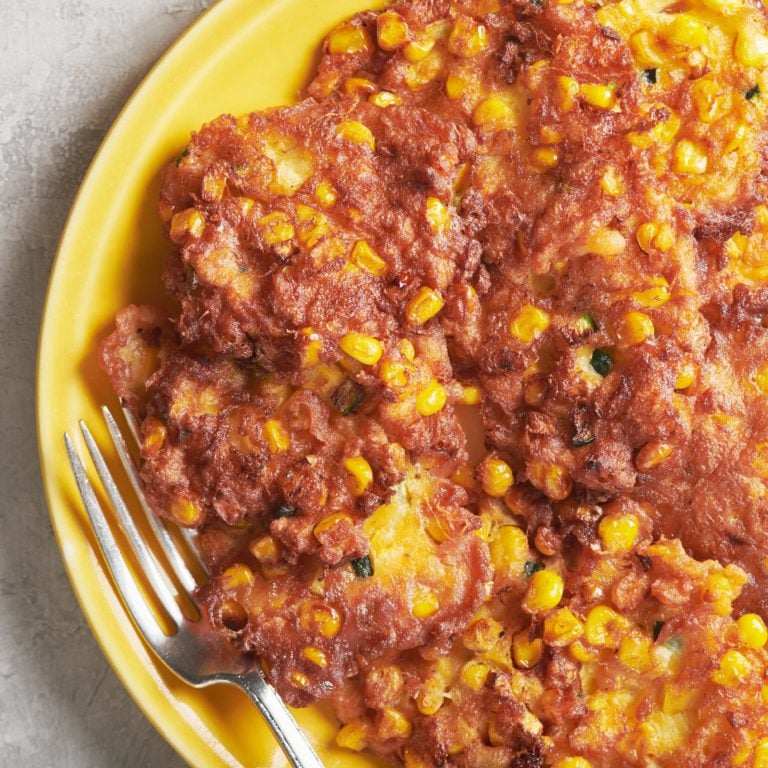 Corn and Zucchini Fritters